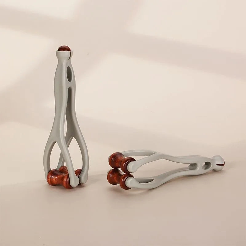 Wooden Finger Massager Roller – Acupressure Tool for Hand Joint Pain Relief, Arthritis & Finger Stretching Exercise | Physical Therapy Tool