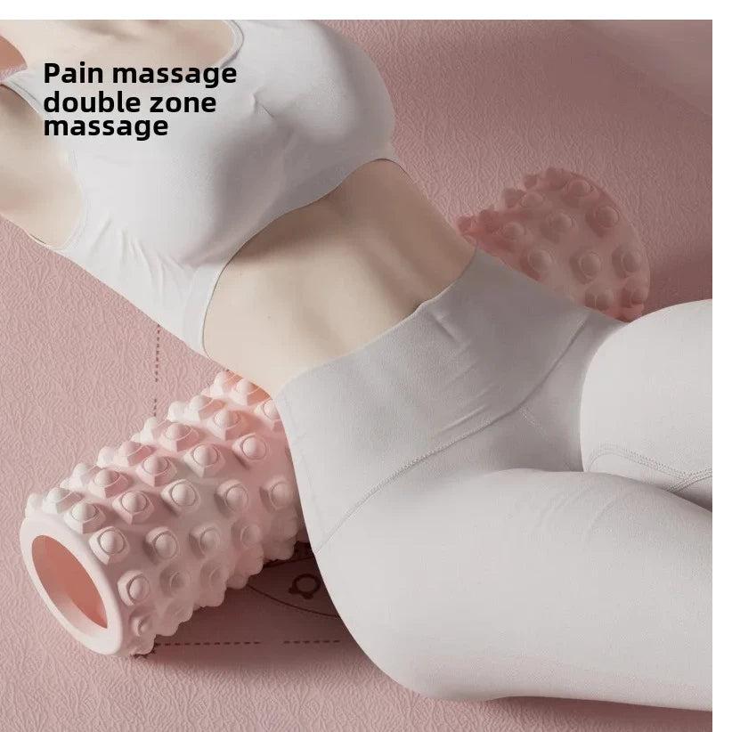 Foam Roller High Density EVA for Deep Tissue – Back Pain Relief Muscle Roller for Sports Recovery, Physical Therapy, Exercise, Yoga & Pilates | Men & Women